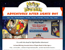 Tablet Screenshot of nightbuddiesadventures.com